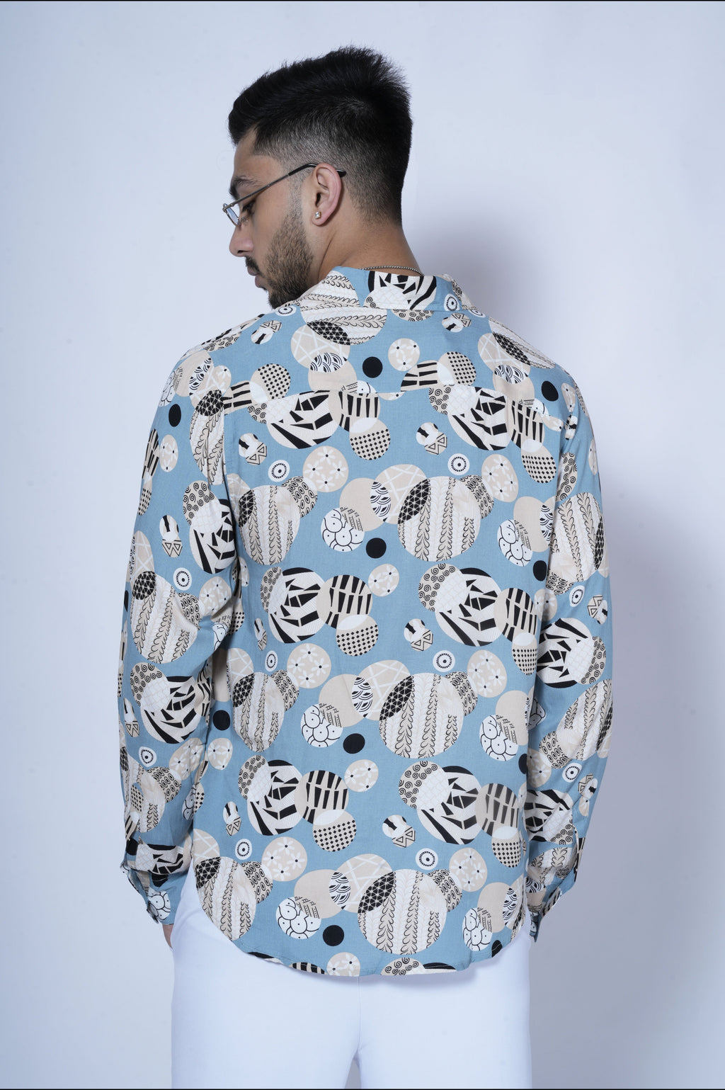 RIWYN Infinite Circle Full-Sleeves Shirt