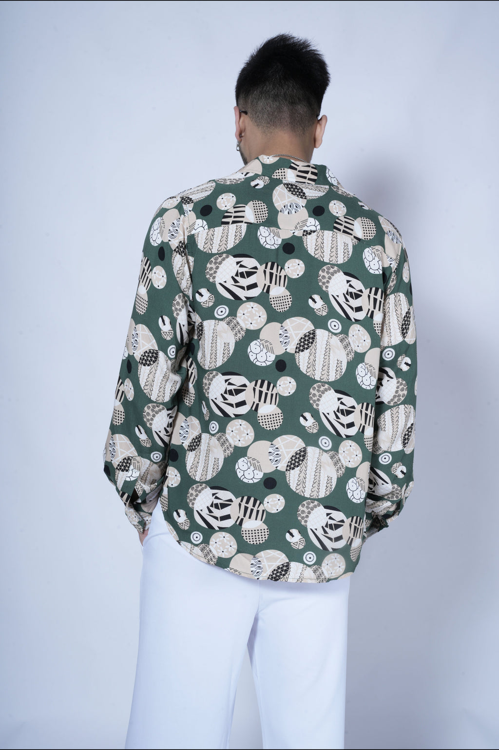 RIWYN Infinite Circle Full-Sleeves Shirt