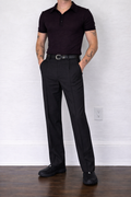 RIWYN Straight Korean Pin-Tuck Pants