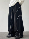 RIWYN Contrast Curve Baggy Joggers