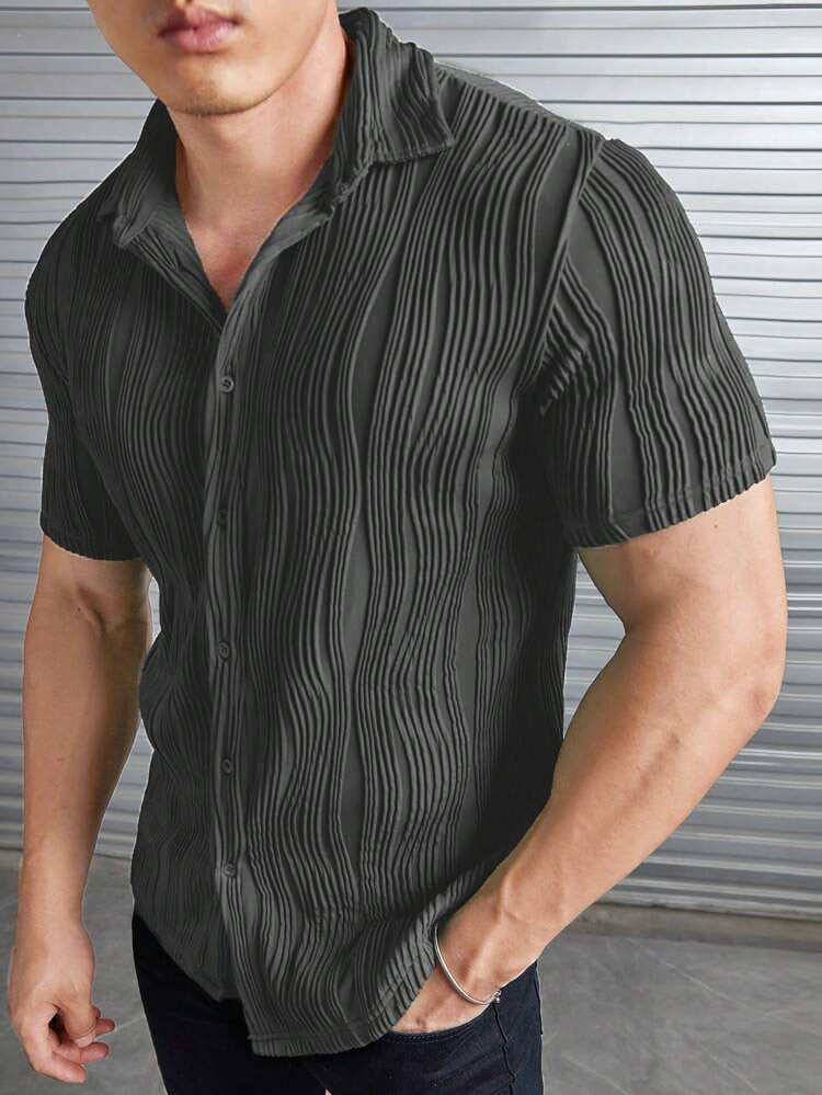 RIWYN Fine Knit Slim Fit Shirt