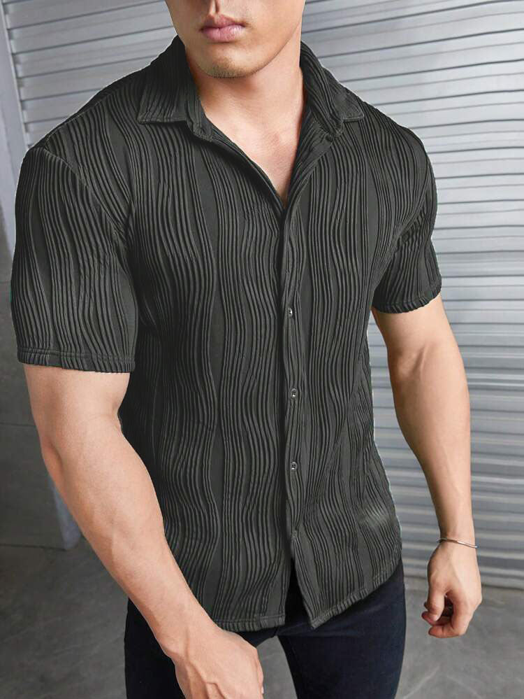 RIWYN Fine Knit Slim Fit Shirt