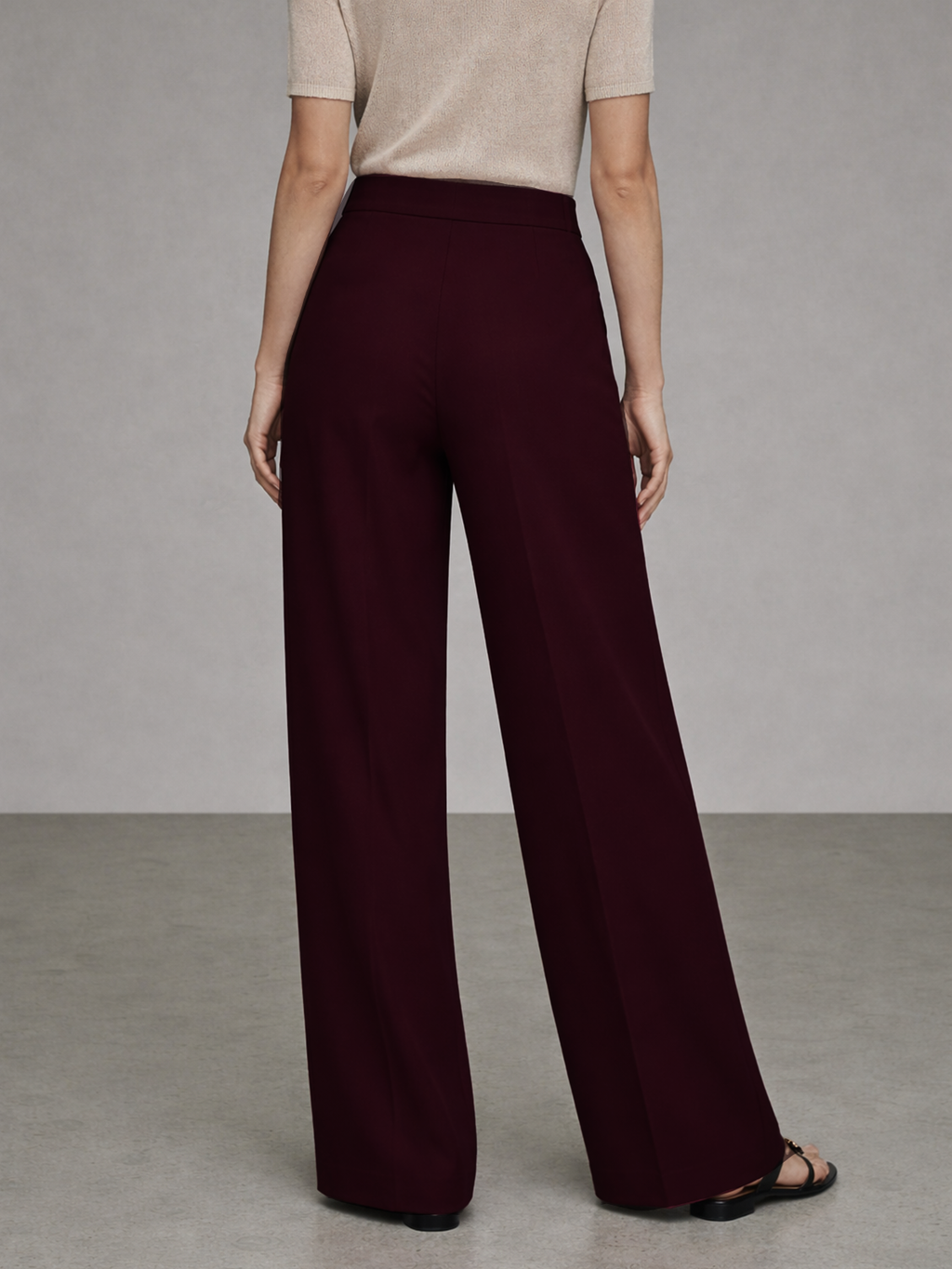 RǏWYÑ | Fine Pleat Tailored Trousers