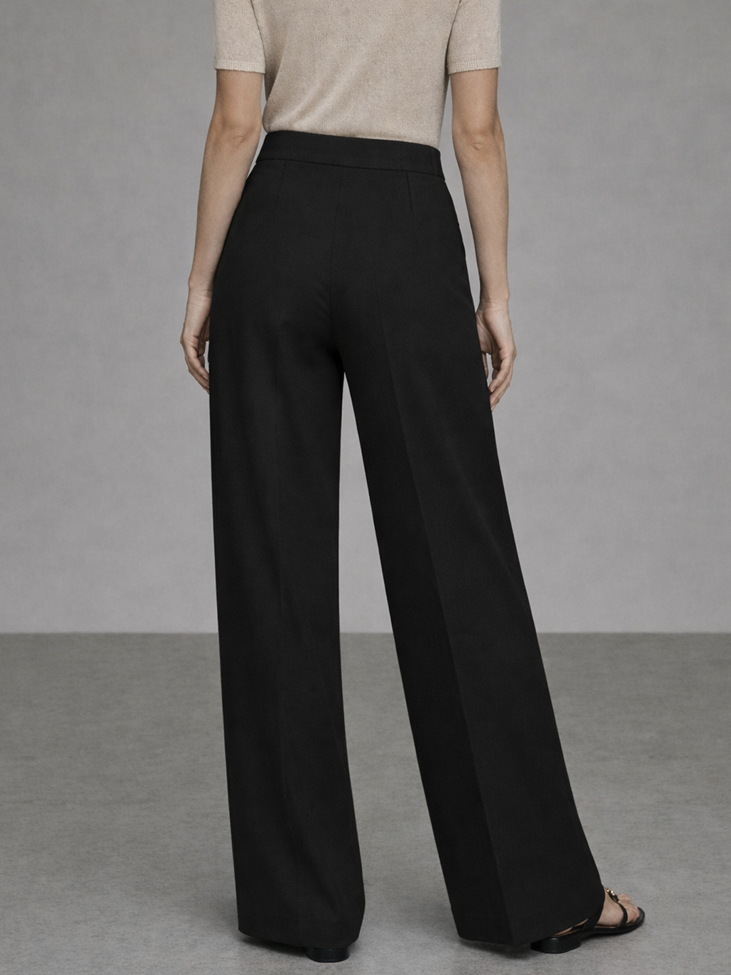 RǏWYÑ | Fine Pleat Tailored Trousers