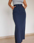 RǏWYÑ | Stripe Statement Skirt