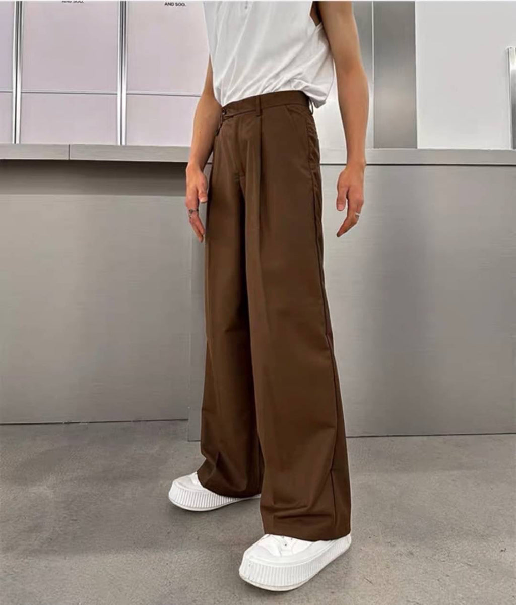 RIWYN Oh So Wide Korean Men Pants