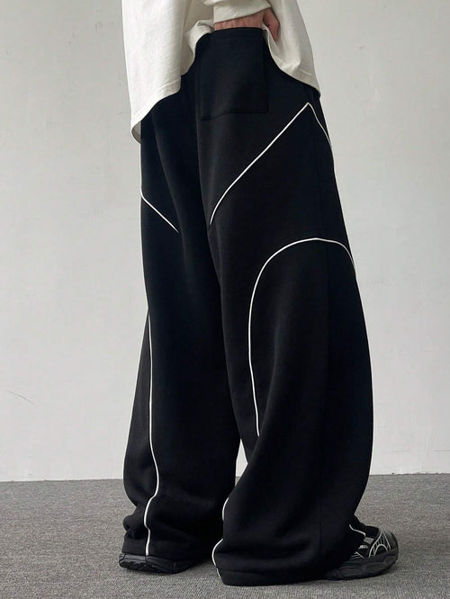 RIWYN Contrast Curve Baggy Joggers