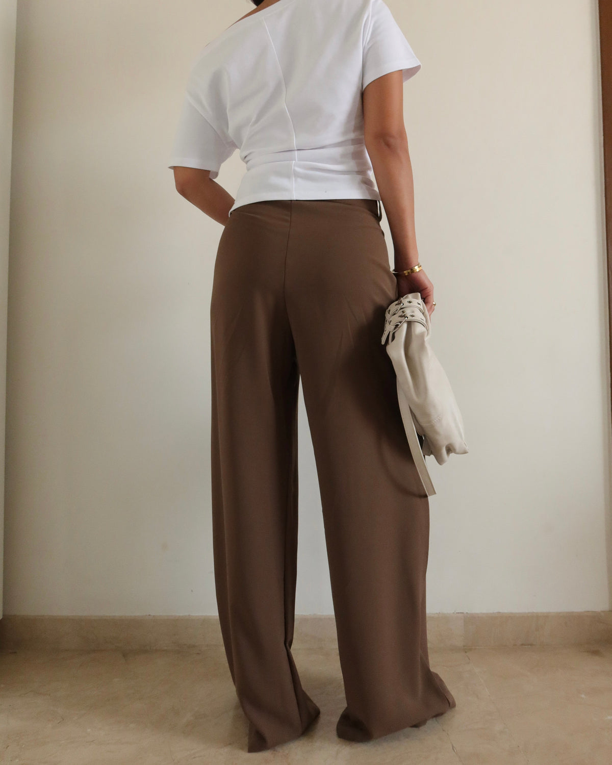 RǏWYÑ | Outline Pleats Pants
