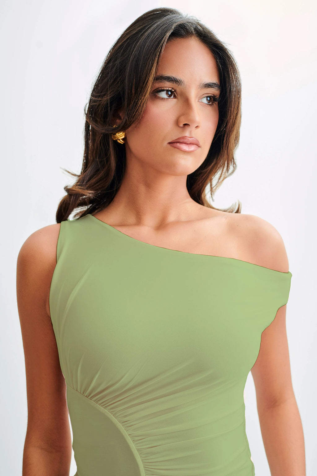 RǏWYÑ | Contemporary Elegance Ruched Top