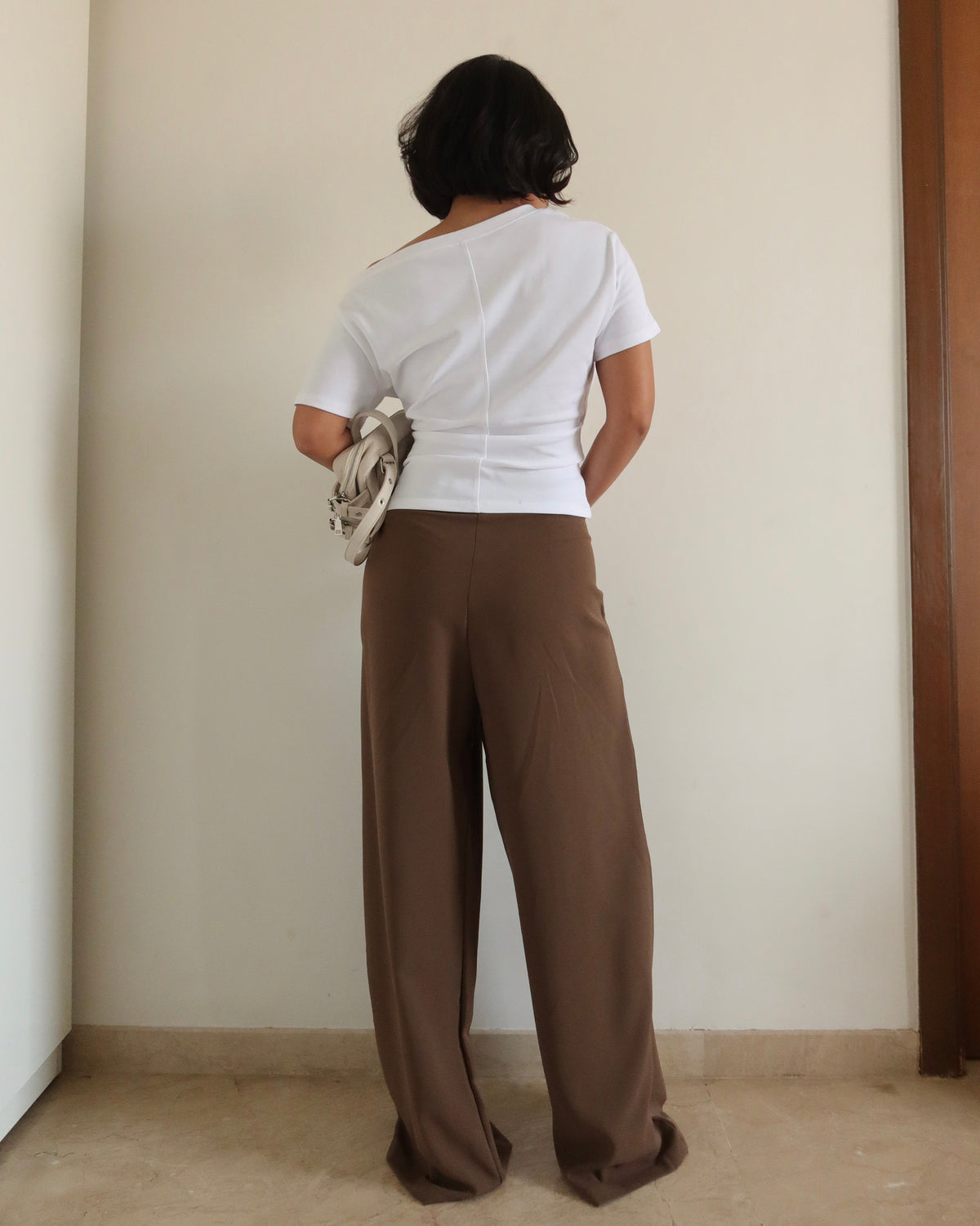 RǏWYÑ | Outline Pleats Pants