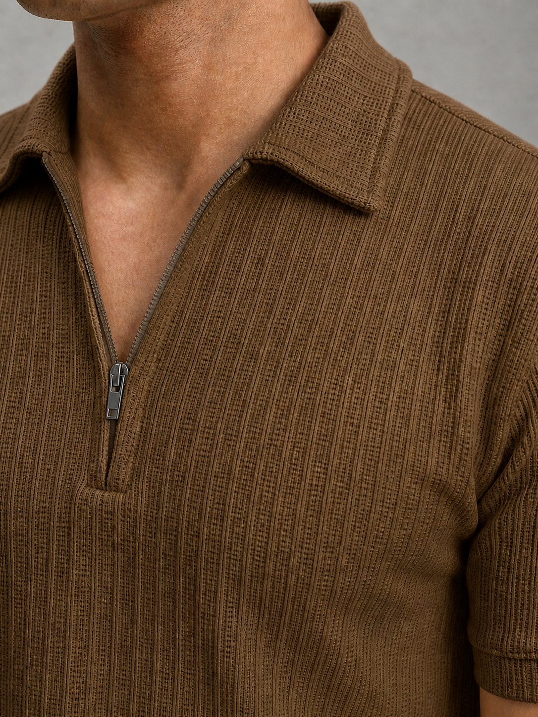 RIWYN Urban Tribe Knit Polo