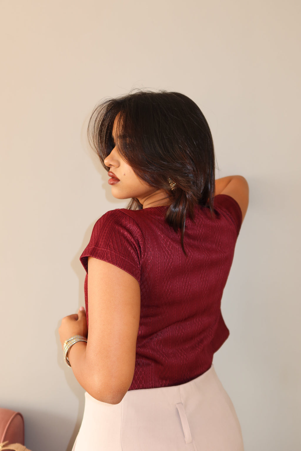 RǏWYÑ | Cable Whisper Cropped Cardigan