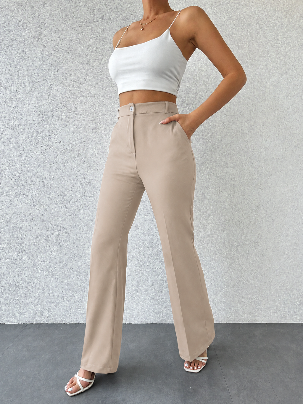 RǏWYÑ | Everyday Straight leg High Waist Pants