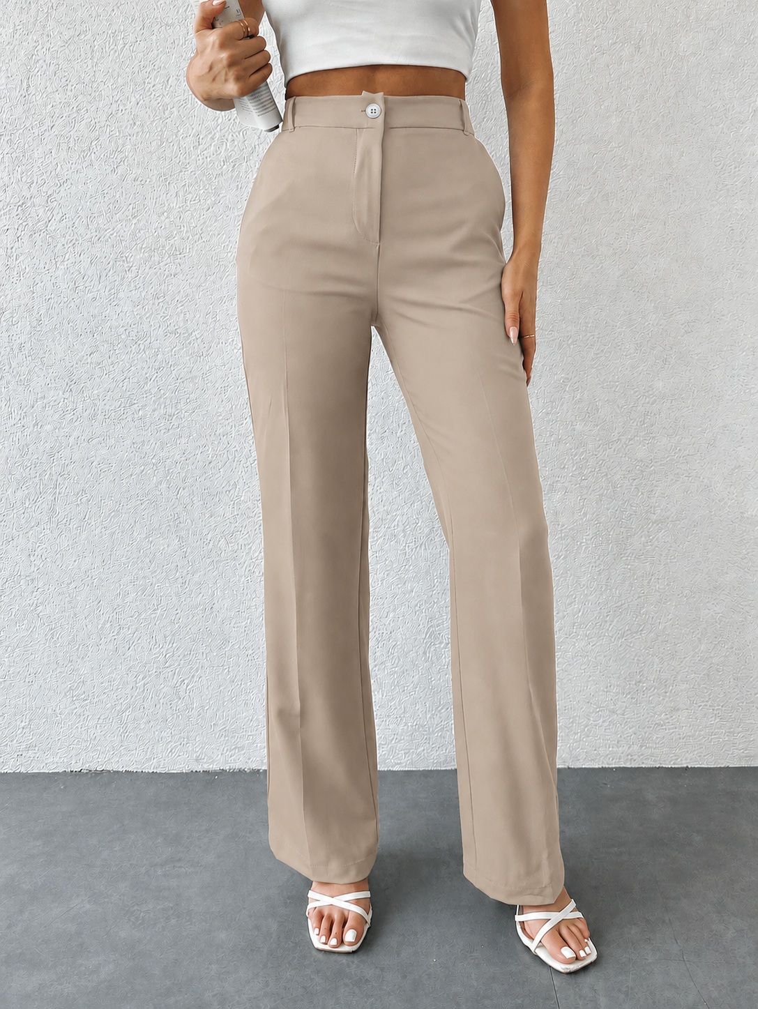 RǏWYÑ | Everyday Straight leg High Waist Pants