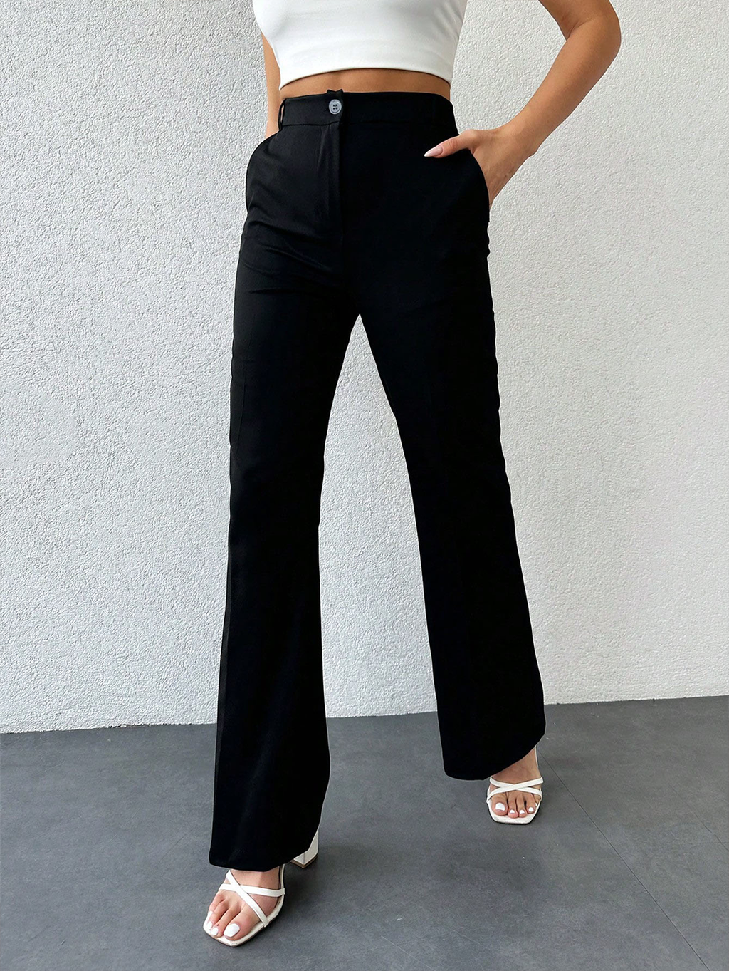 RǏWYÑ | Everyday Straight leg High Waist Pants