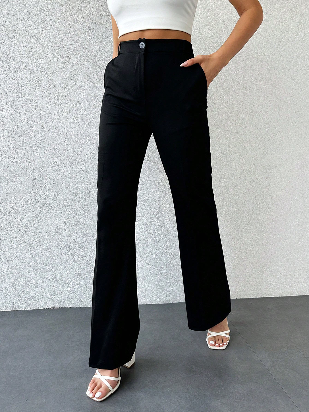 RǏWYÑ | Everyday Straight leg High Waist Pants