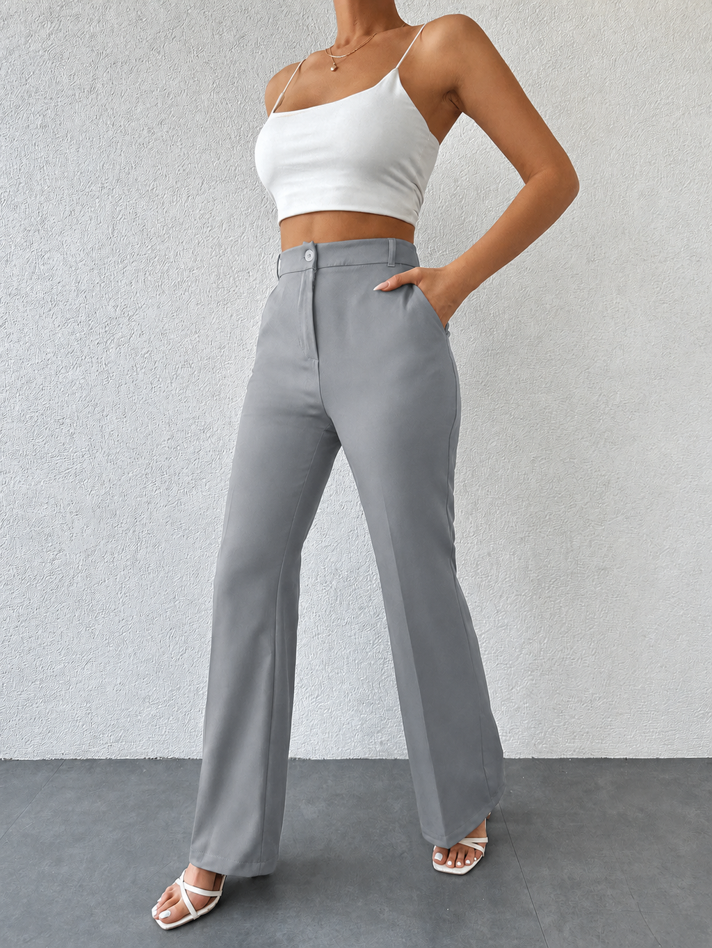 RǏWYÑ | Everyday Straight leg High Waist Pants