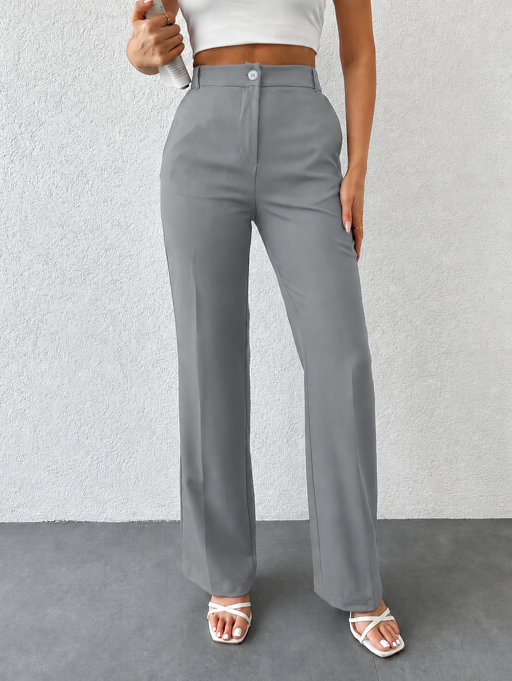 RǏWYÑ | Everyday Straight leg High Waist Pants