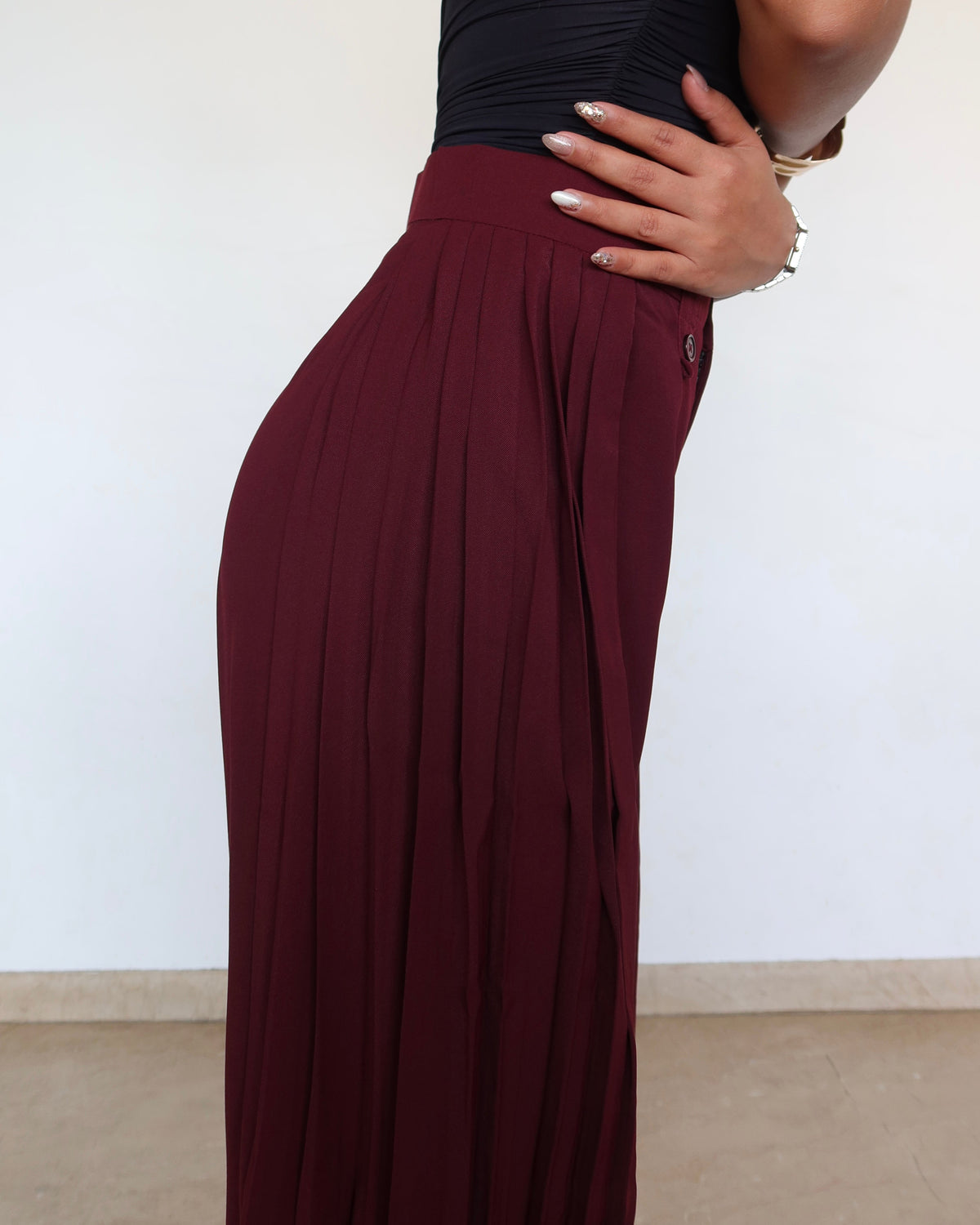 RǏWYÑ | Pleat Please Wide Leg Pants