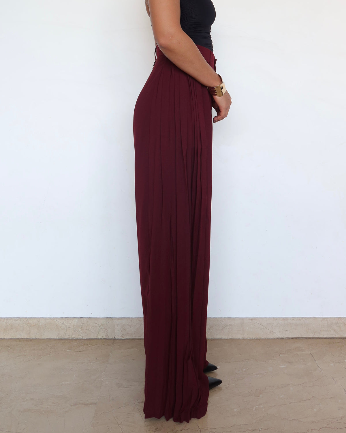 RǏWYÑ | Pleat Please Wide Leg Pants