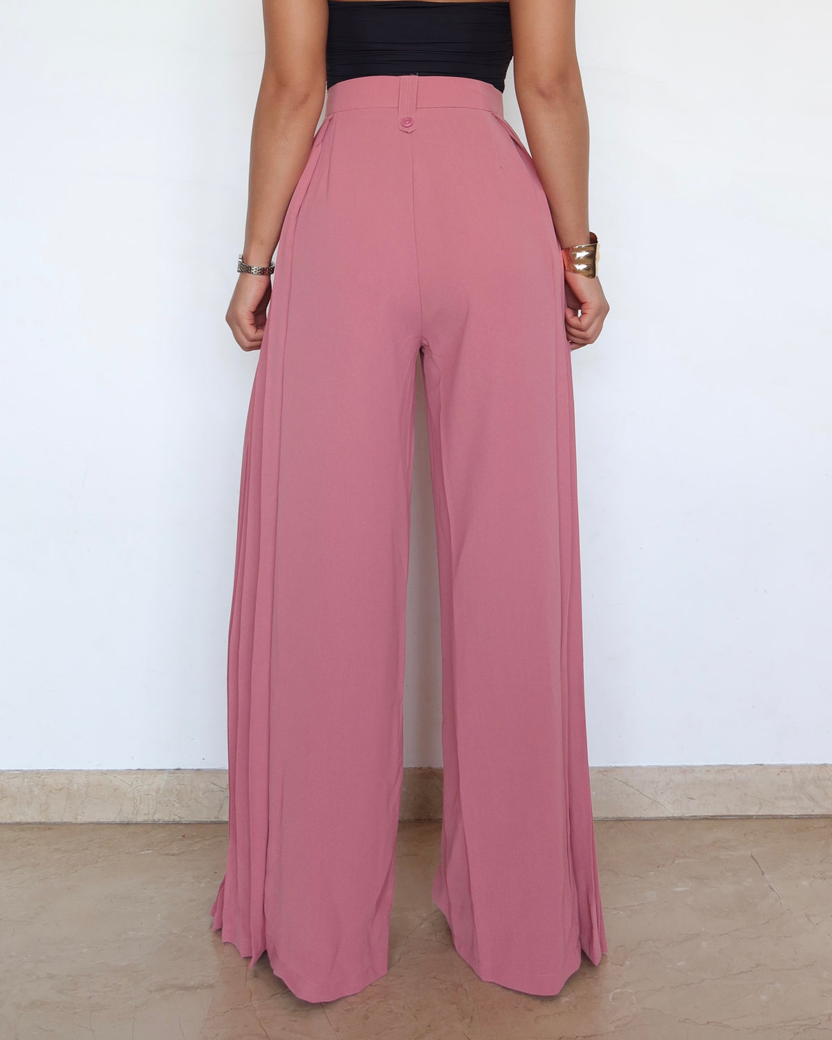 RǏWYÑ | Pleat Please Wide Leg Pants
