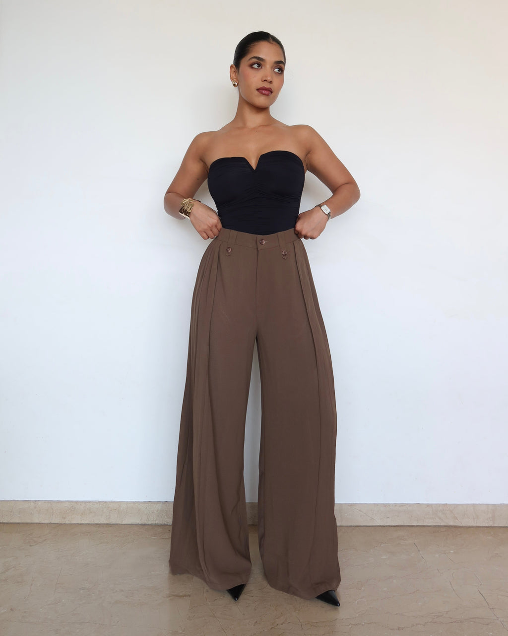 RǏWYÑ | Pleat Please Wide Leg Pants