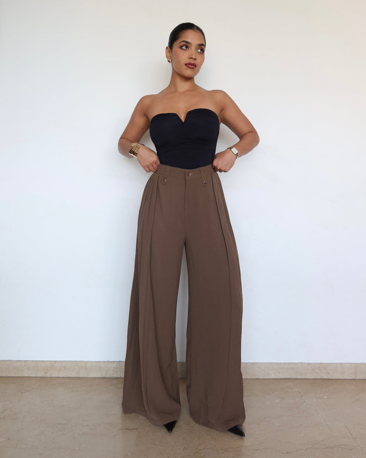 RǏWYÑ | Pleat Please Wide Leg Pants