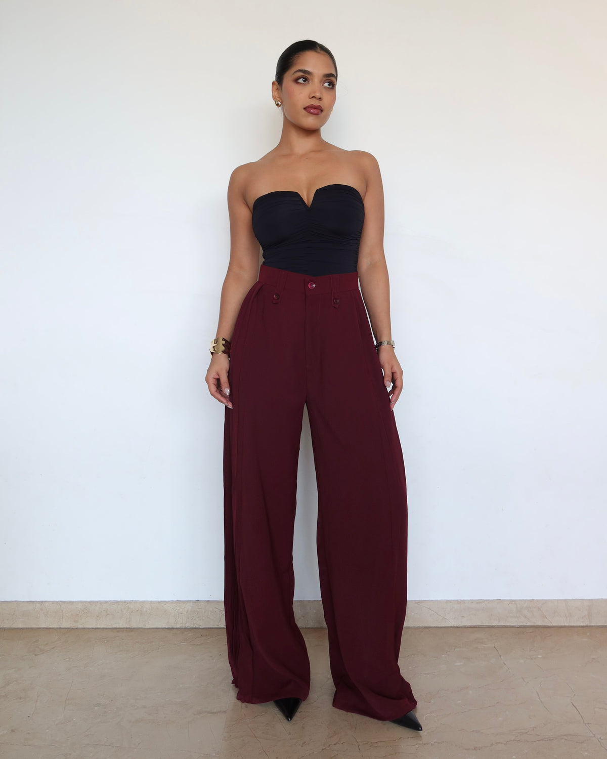 RǏWYÑ | Pleat Please Wide Leg Pants