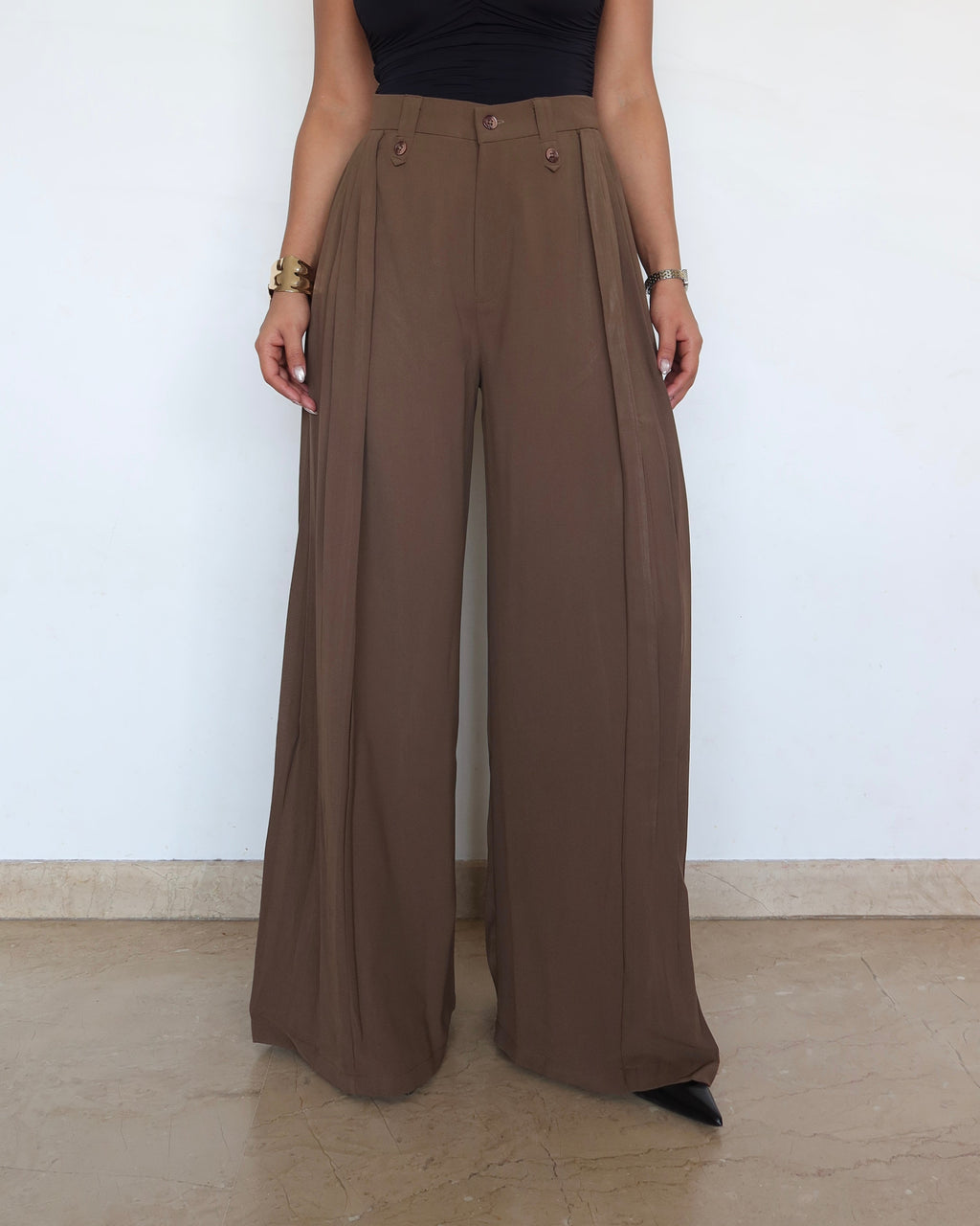 RǏWYÑ | Pleat Please Wide Leg Pants