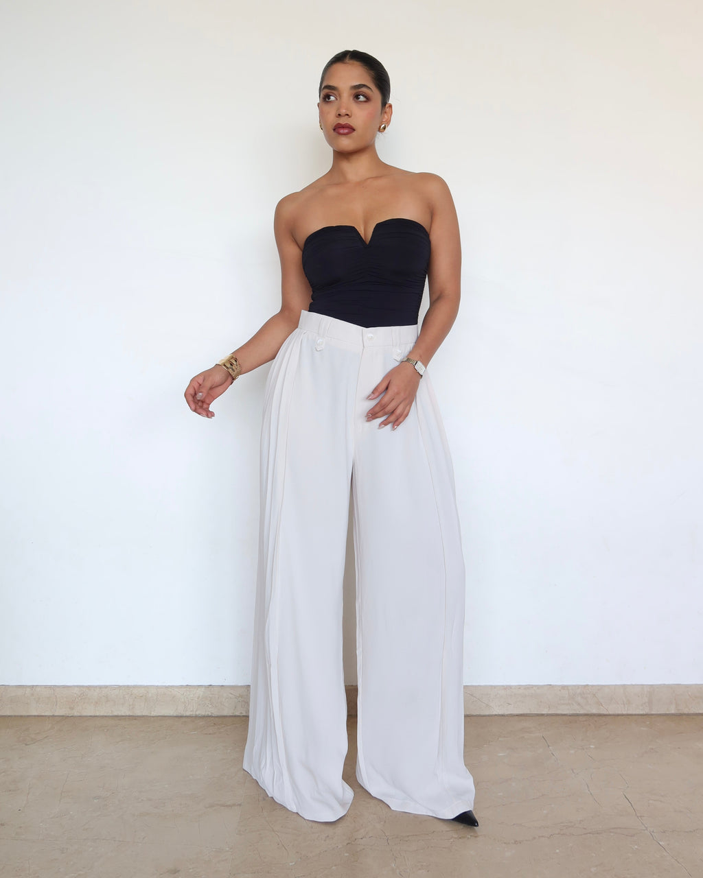 RǏWYÑ | Pleat Please Wide Leg Pants