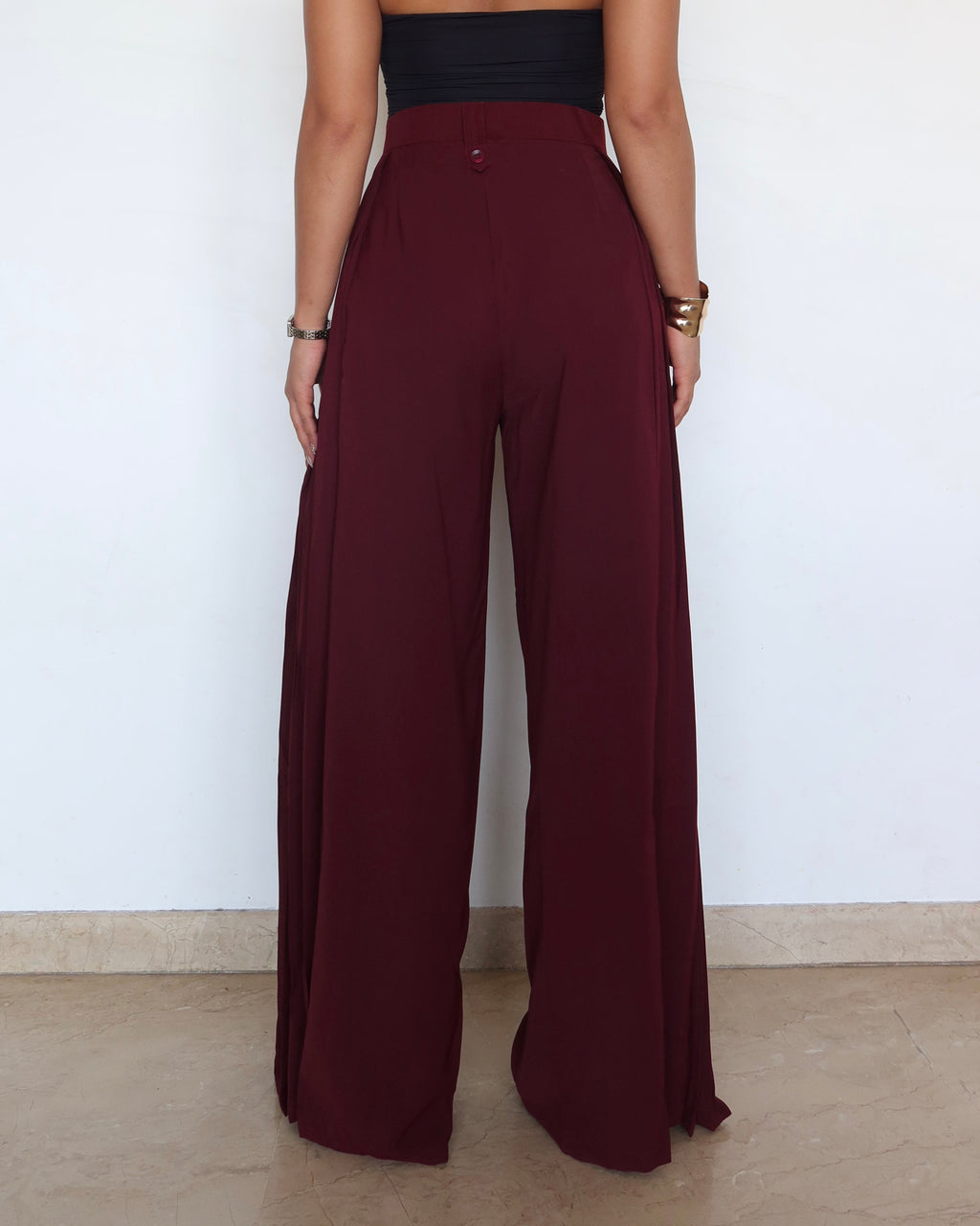 RǏWYÑ | Pleat Please Wide Leg Pants