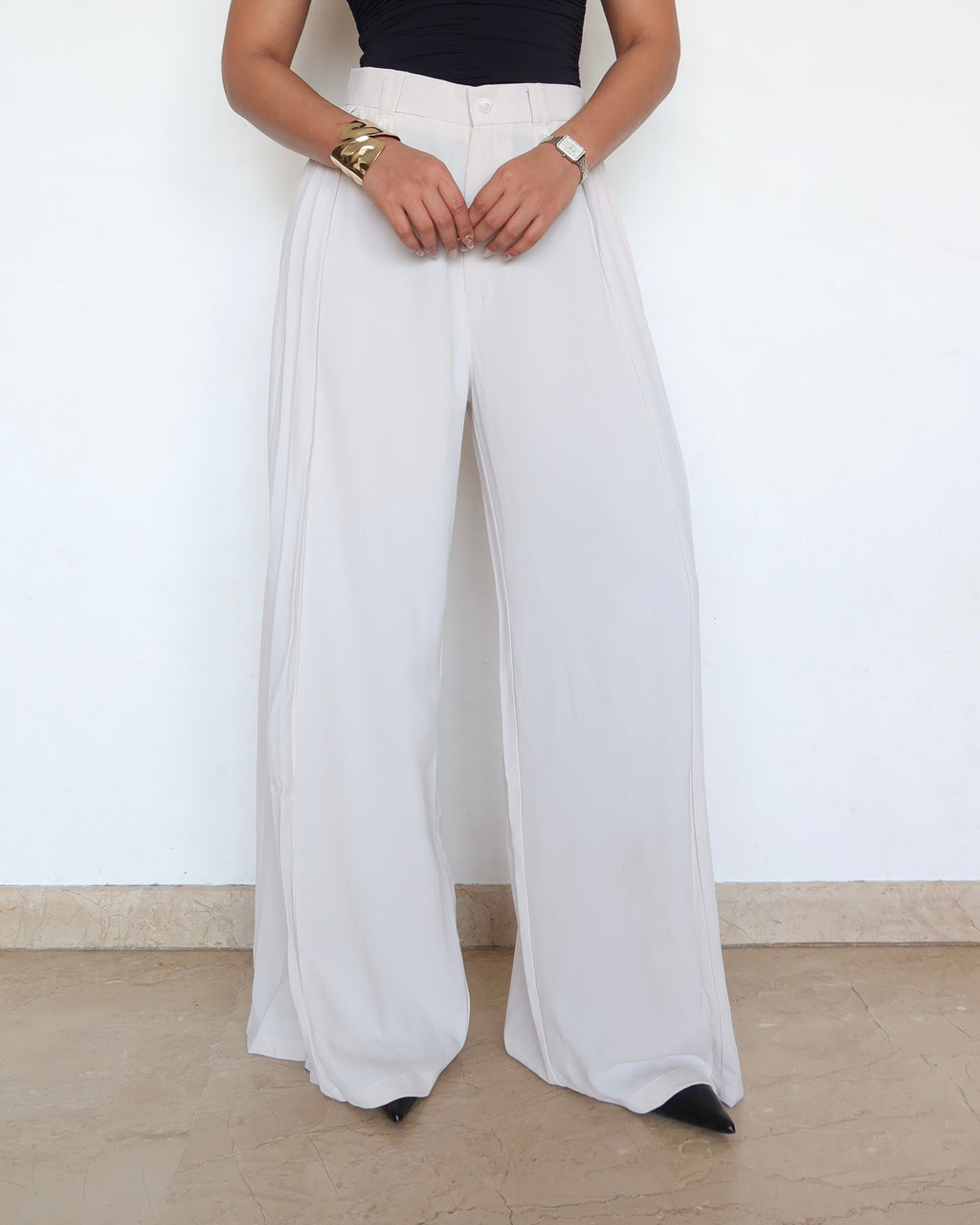 RǏWYÑ | Pleat Please Wide Leg Pants