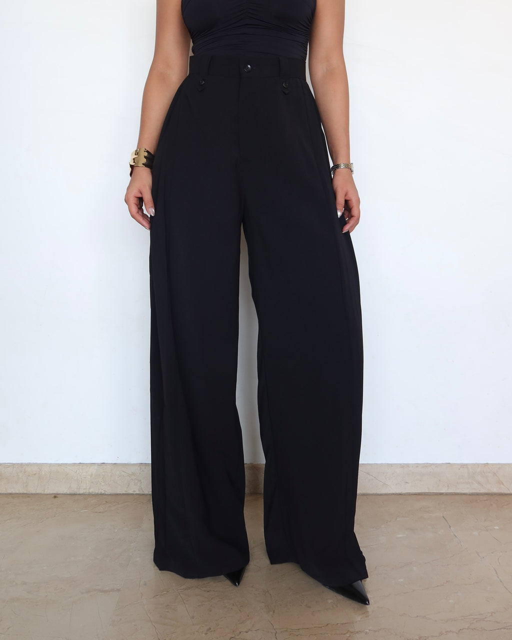 RǏWYÑ | Pleat Please Wide Leg Pants
