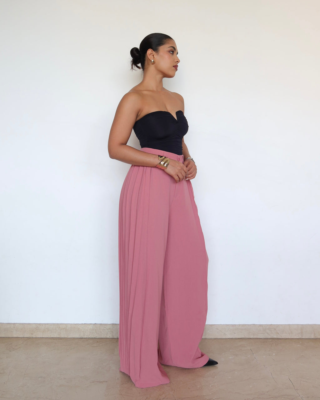 RǏWYÑ | Pleat Please Wide Leg Pants