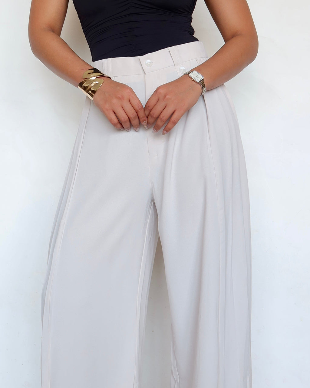 RǏWYÑ | Pleat Please Wide Leg Pants