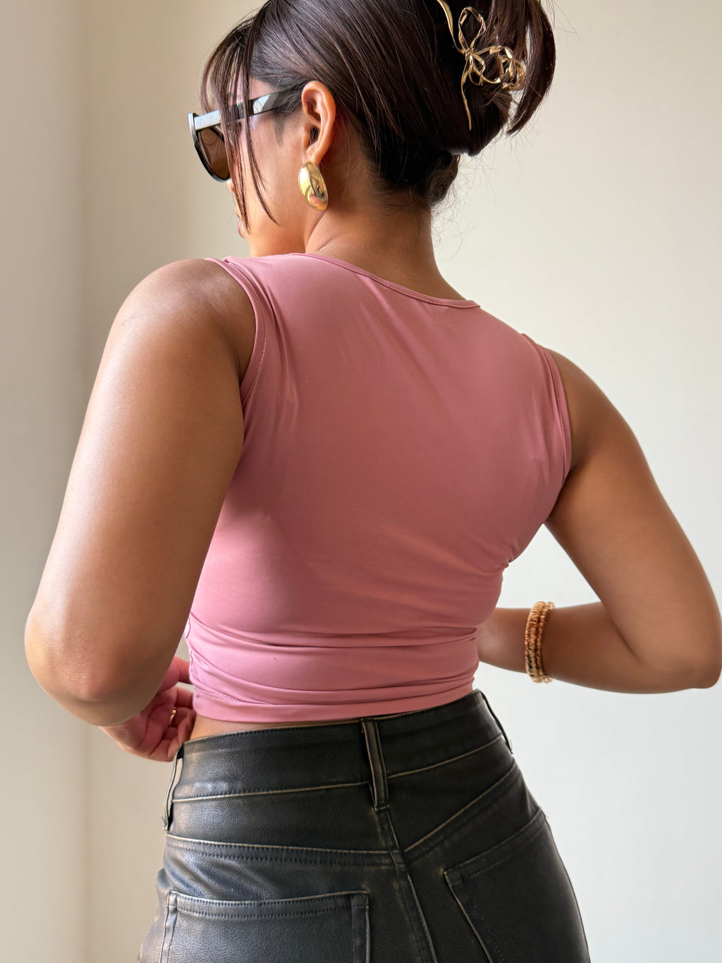 RǏWYÑ | Silky Soft Square Neck Top