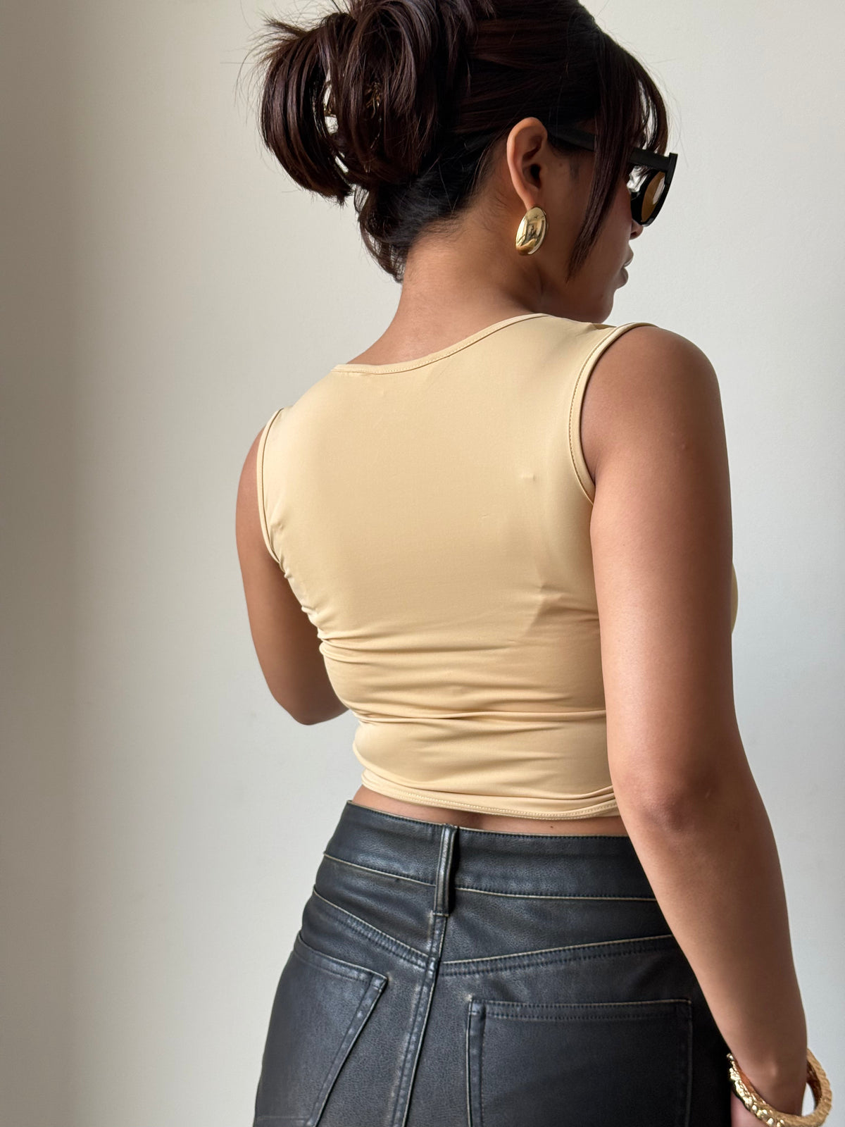 RǏWYÑ | Silky Soft Square Neck Top