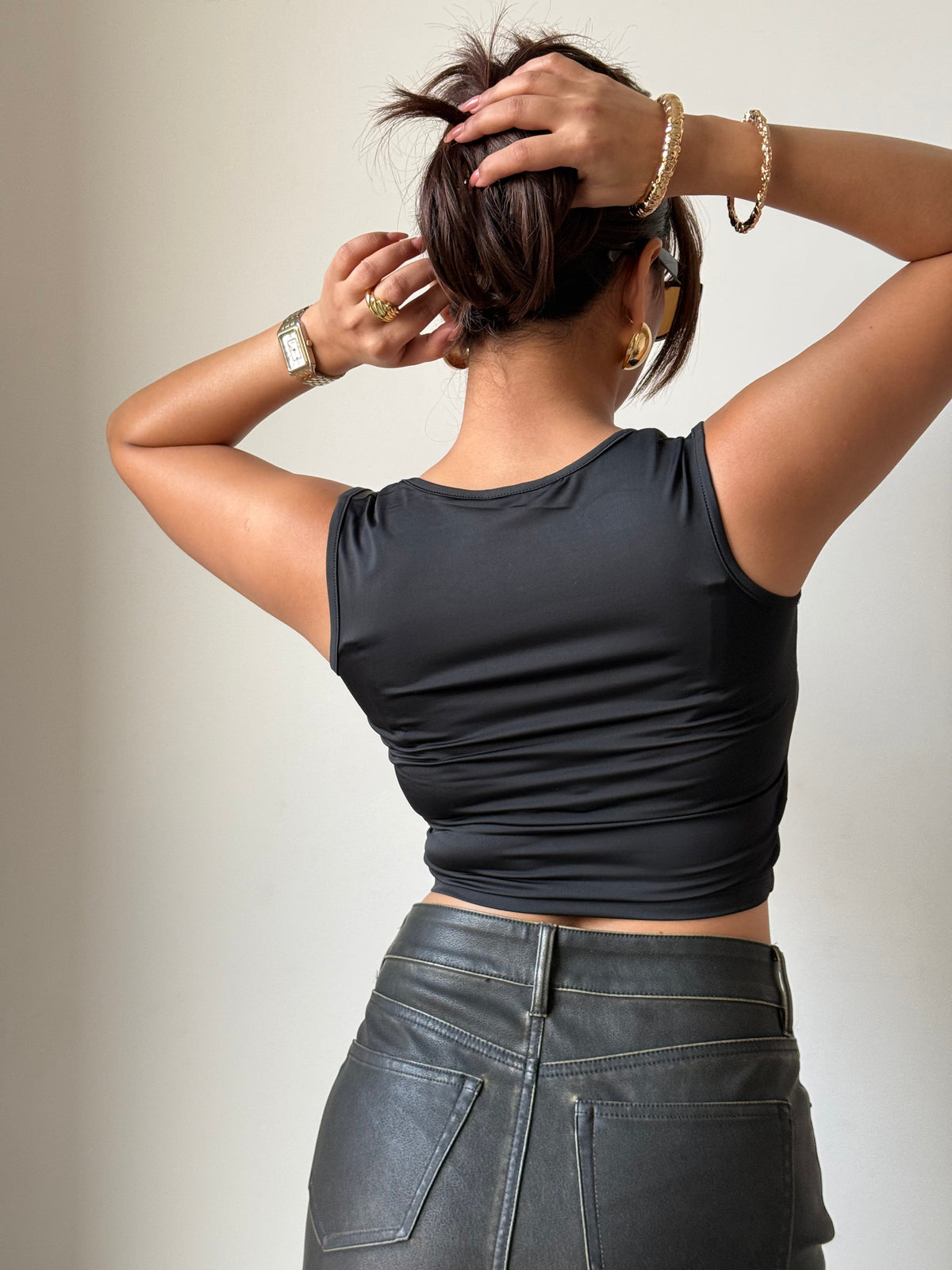 RǏWYÑ | Silky Soft Square Neck Top