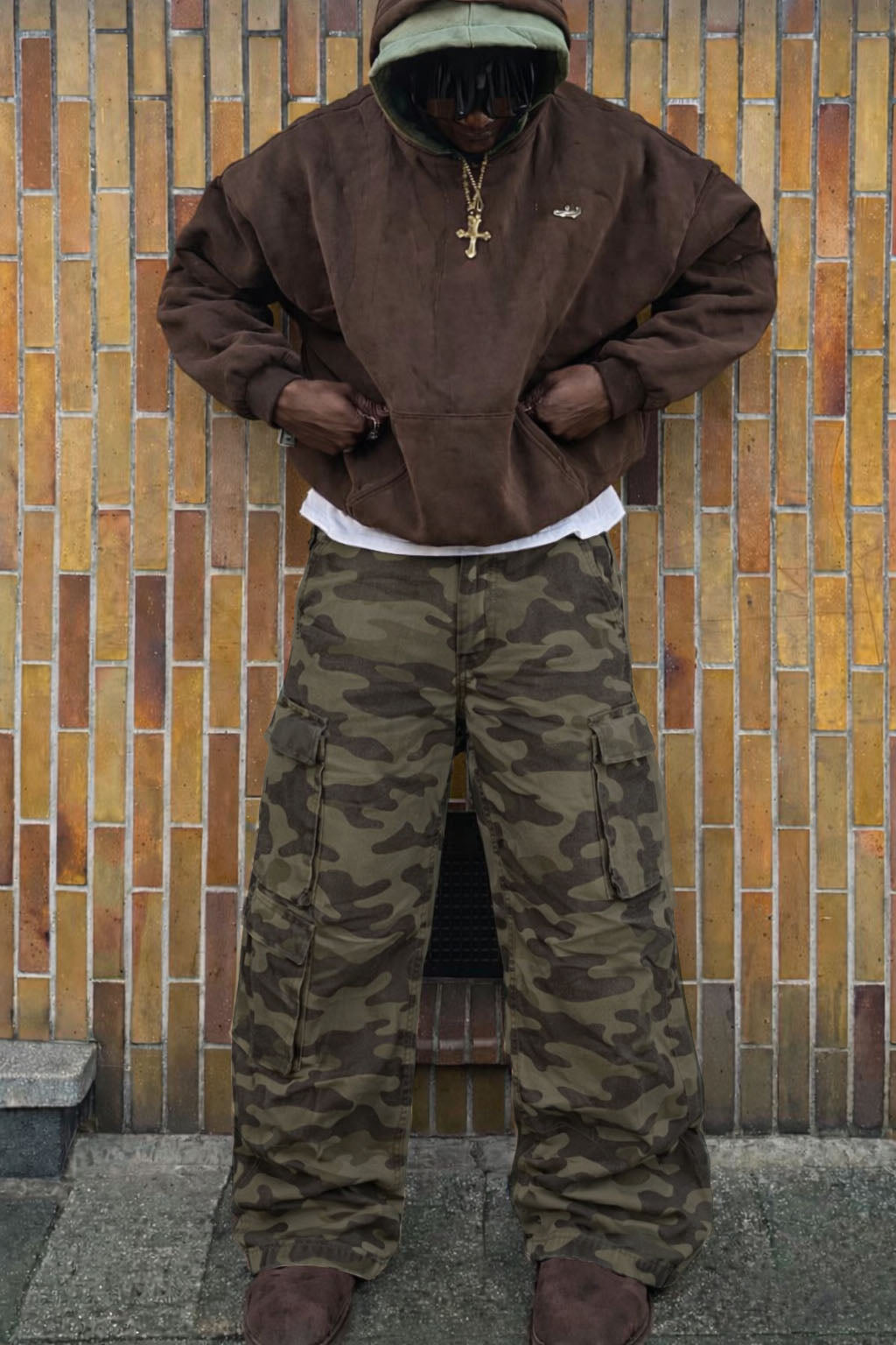RIWYN Military Fade Drift Cargo Pantss
