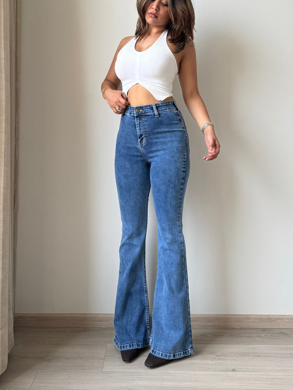 RǏWYÑ | Ultra High Rise Flare Bootcut Jeans