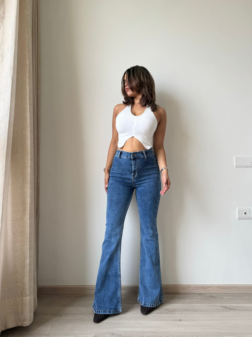 RǏWYÑ | Ultra High Rise Flare Bootcut Jeans