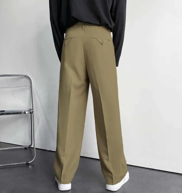 RIWYN Korean Baggy Loose Fit Pants For Men