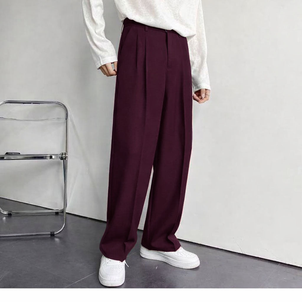RIWYN Korean Baggy Loose Fit Pants For Men