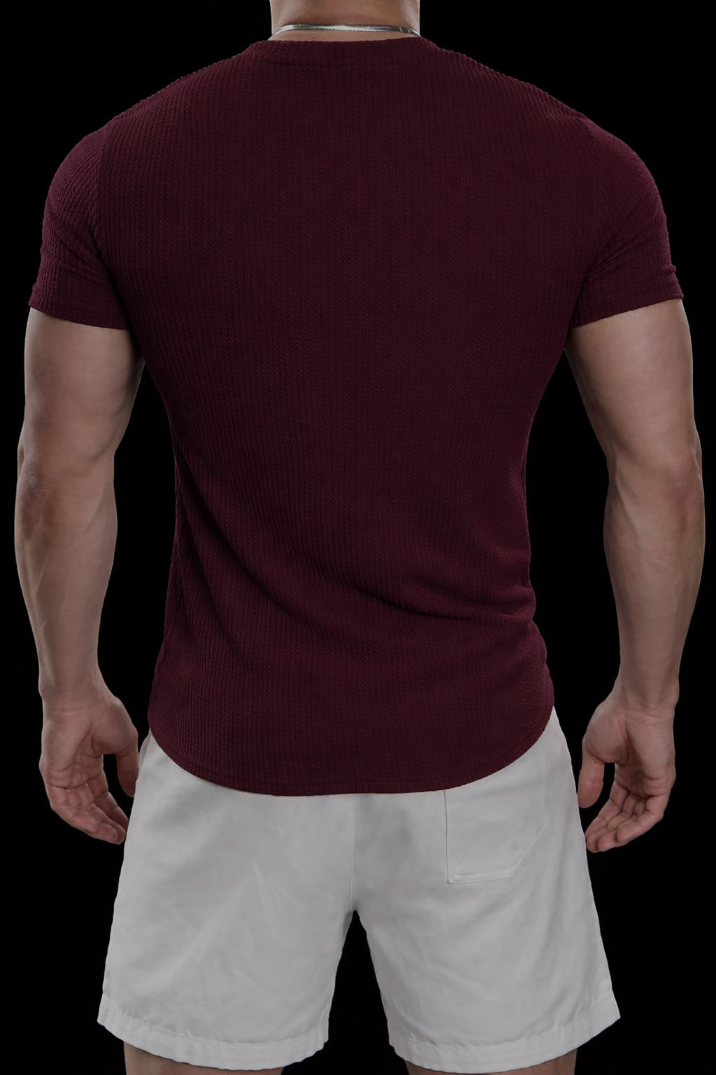RIWYN Premium Textured Round Neck T- Shirt