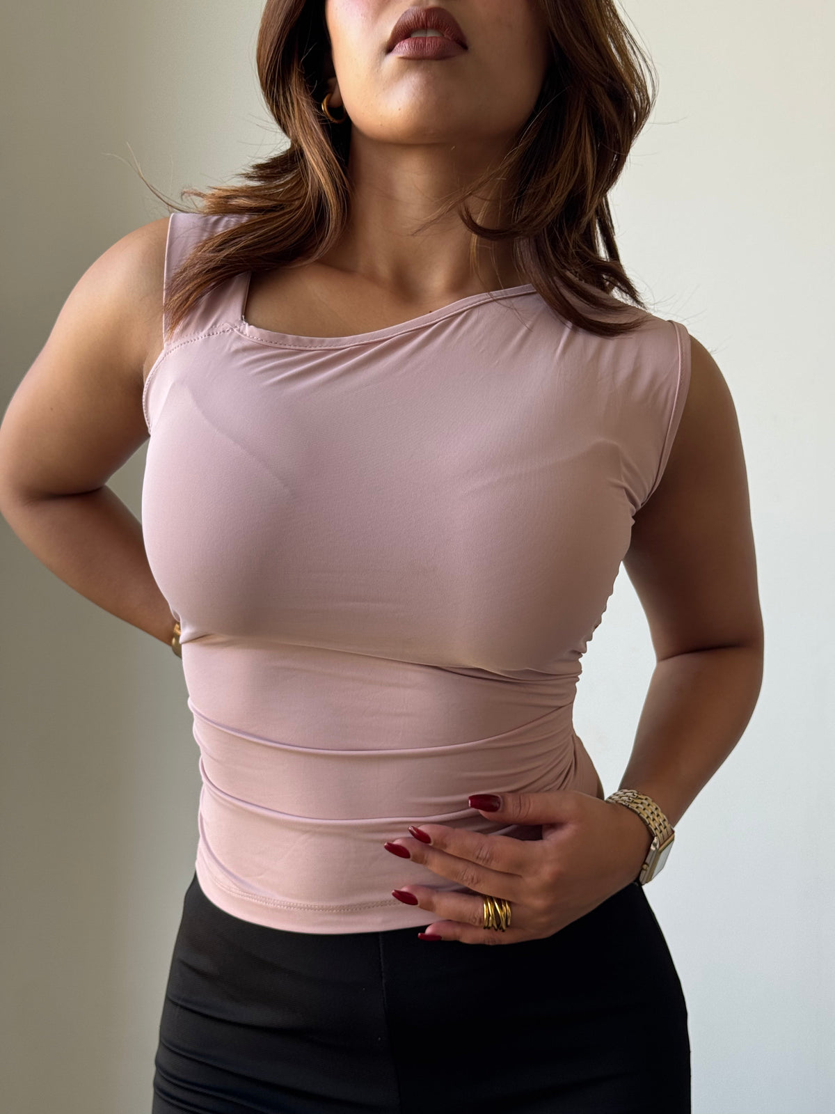 RǏWYÑ | Girly Drop Shoulder Top