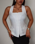 RǏWYÑ | Square Neck Vest Top