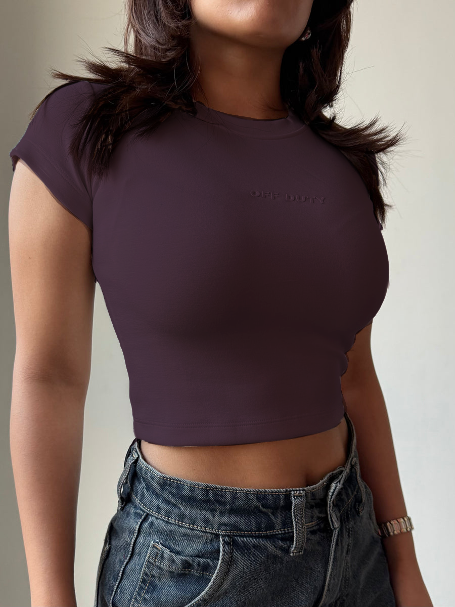 RǏWYÑ | CloudSoft Flex Cropped Top