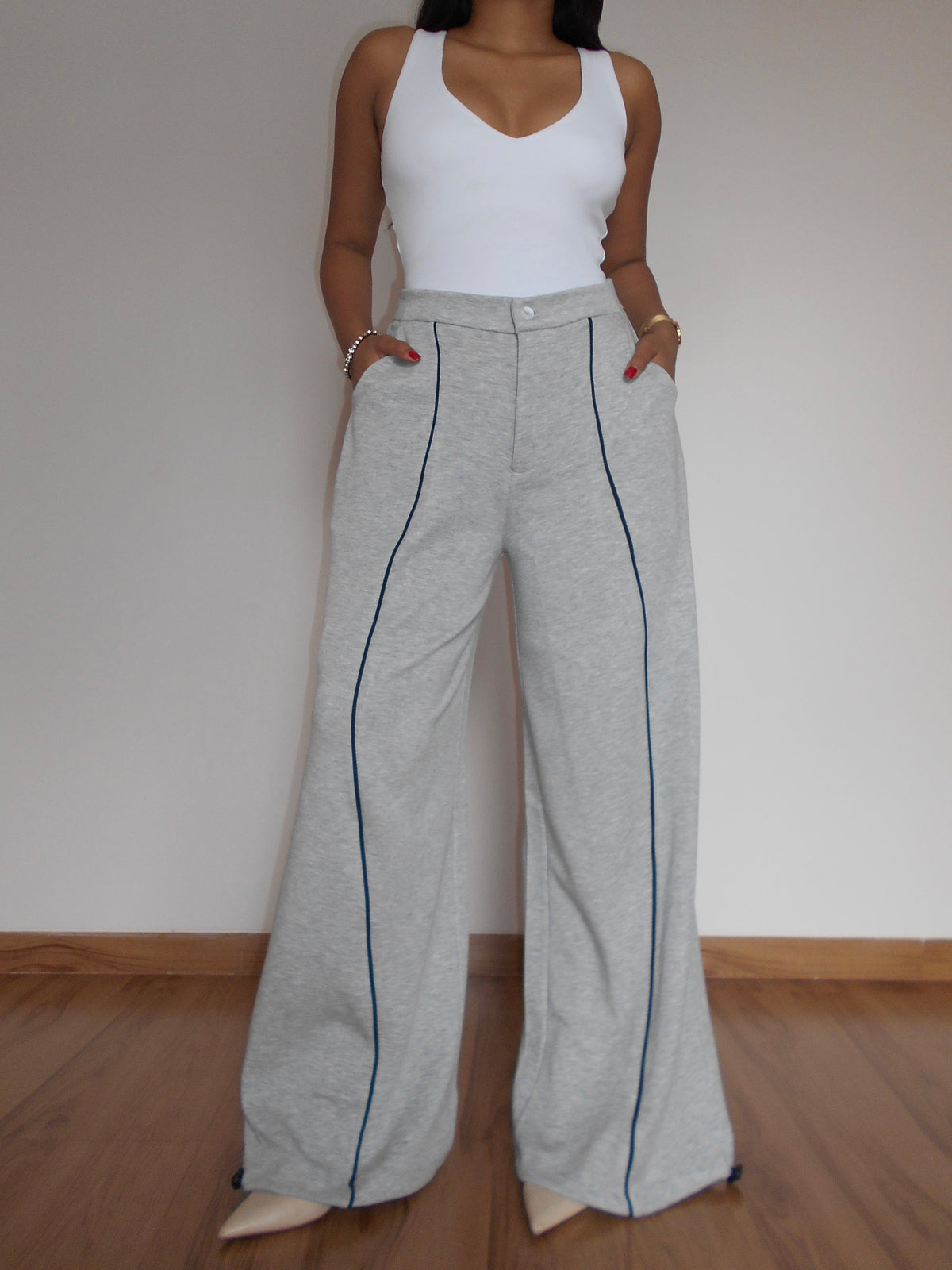 RǏWYÑ | Cloud Contrast Joggers