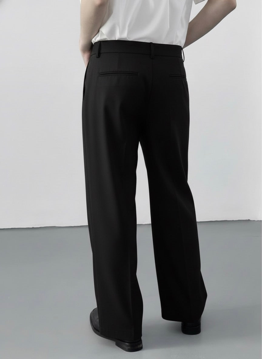RIWYN Spanish Cut Pleated Pants