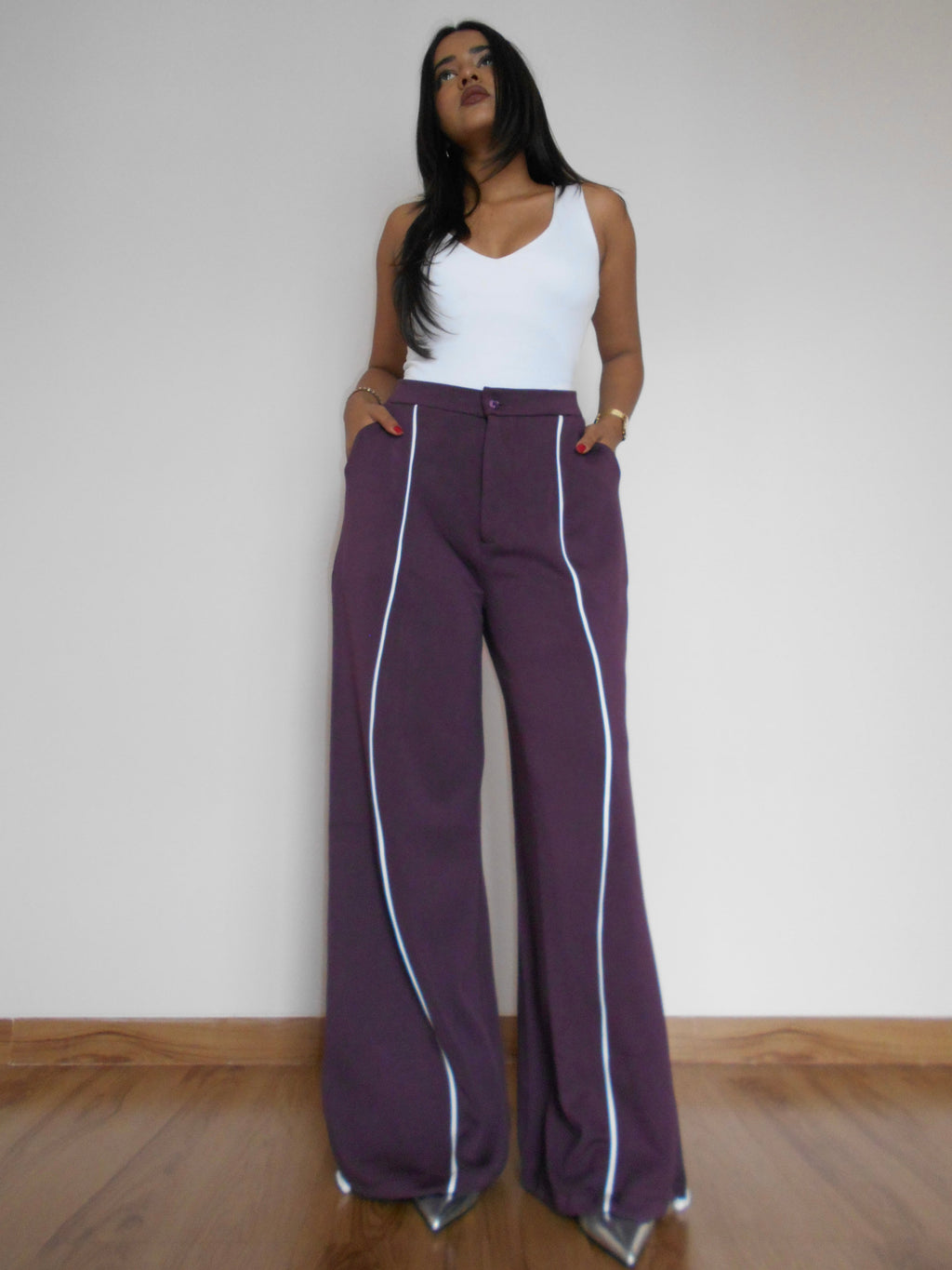 RǏWYÑ | Cloud Contrast Joggers